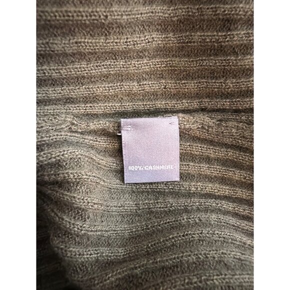 Neiman Marcus Cashmere Collection Ribbed Button-Down Cardigan Size M - Picture 4 of 4
